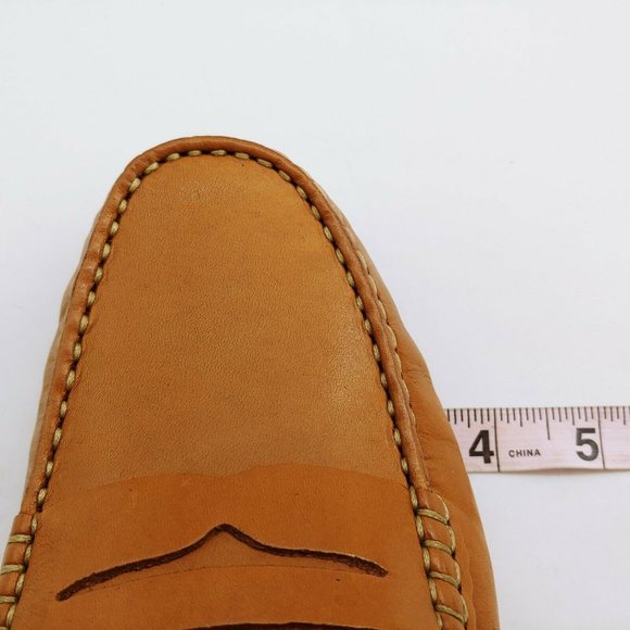 Land's End Womens 518180 Leather Penny Loafer 11 - Picture 7 of 11